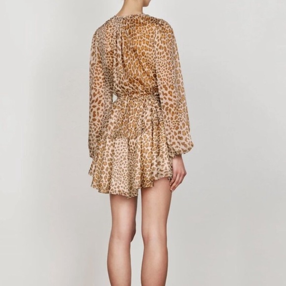 Shona Joy Ghetty Balloon Sleeve Mini Dress - Picture 2 of 8